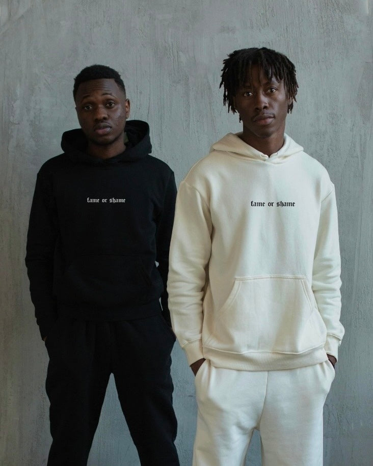 SUDADERA ROMANS 8:31 BLANCO